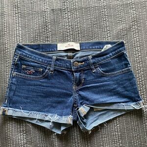 Hollister jean shorts